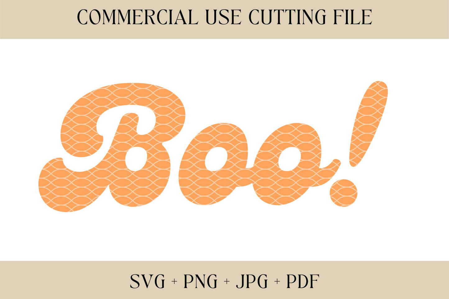 Boo! SVG | Halloween SVG, PNG | Fall Sign Cut File | Digital Download | Printable, Cricut & Silhouette