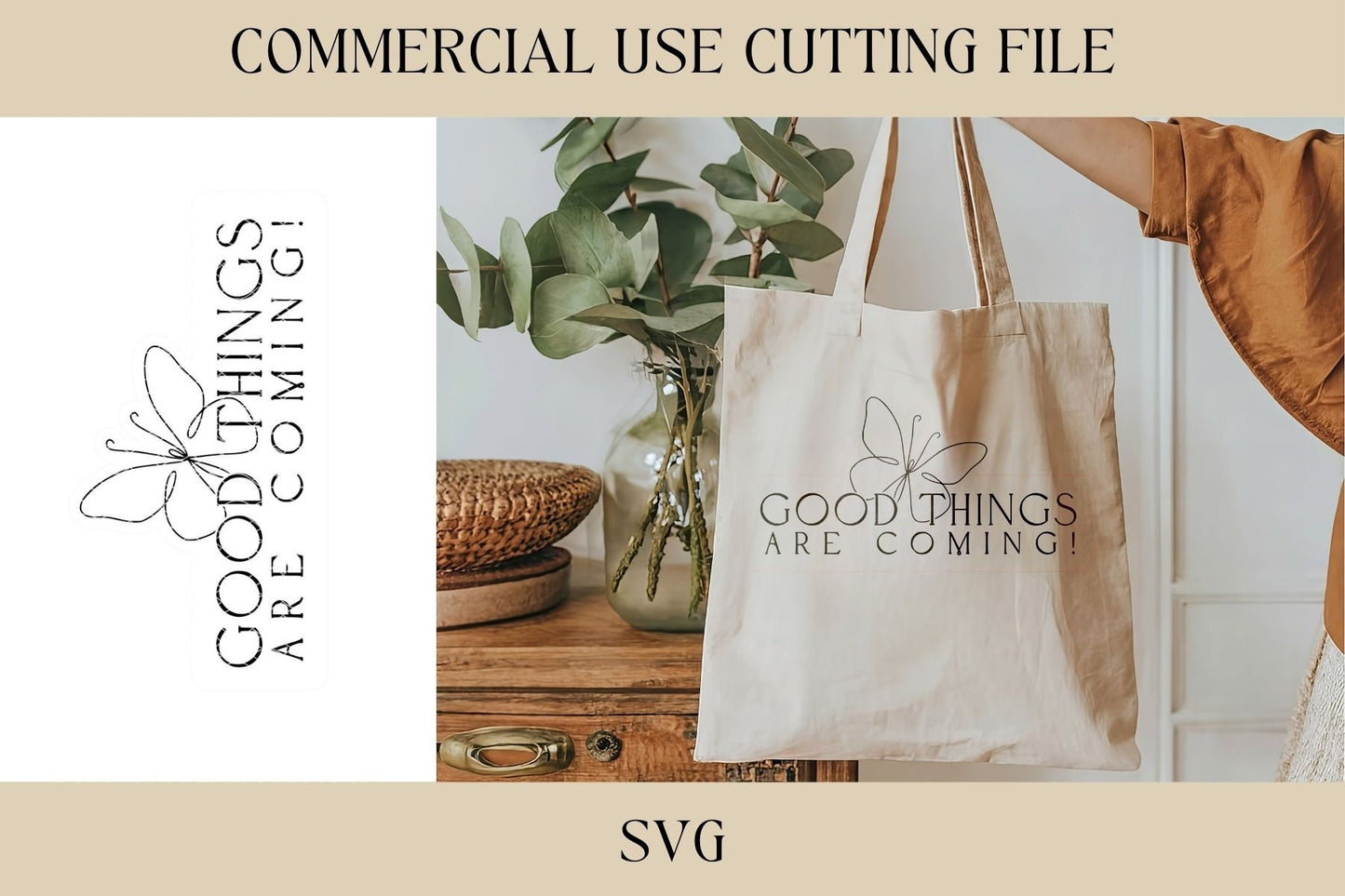 Good Things Are Coming Designs SVG | Keychain SVG | Digital Download | Laser File | Magnet SVG | Magnet Key Chain | Friend Gift