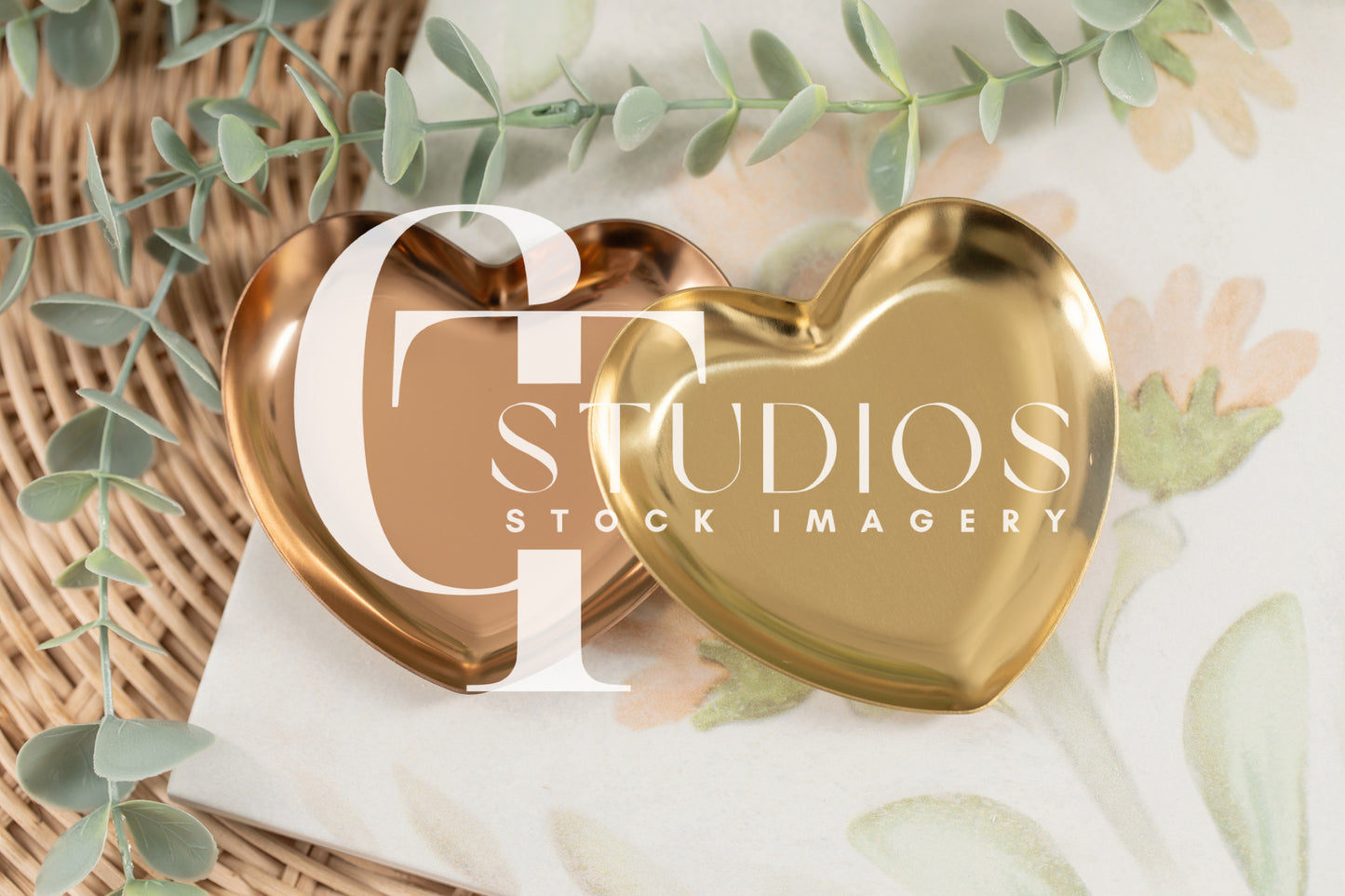 Monarch Pine Heart Ring Dish Mockup 2