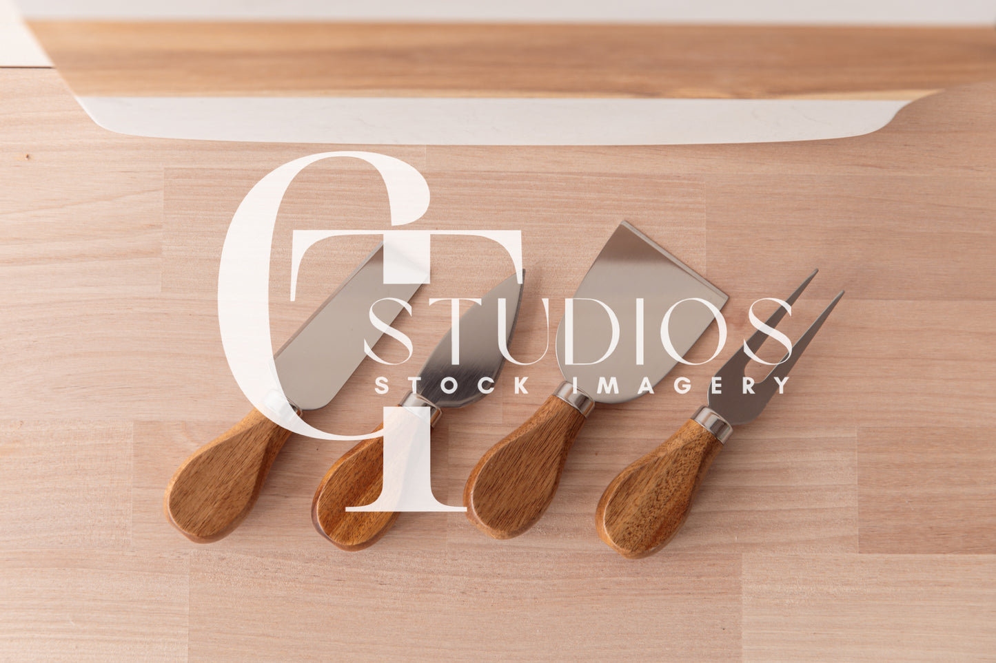 Makerflo Cheese Knives Spreaders Mockup 4, Home Mockup, Styled Stock Photo Mock-up, Kitchen Mockup, Flatlay Mockup, JPG Digital Download