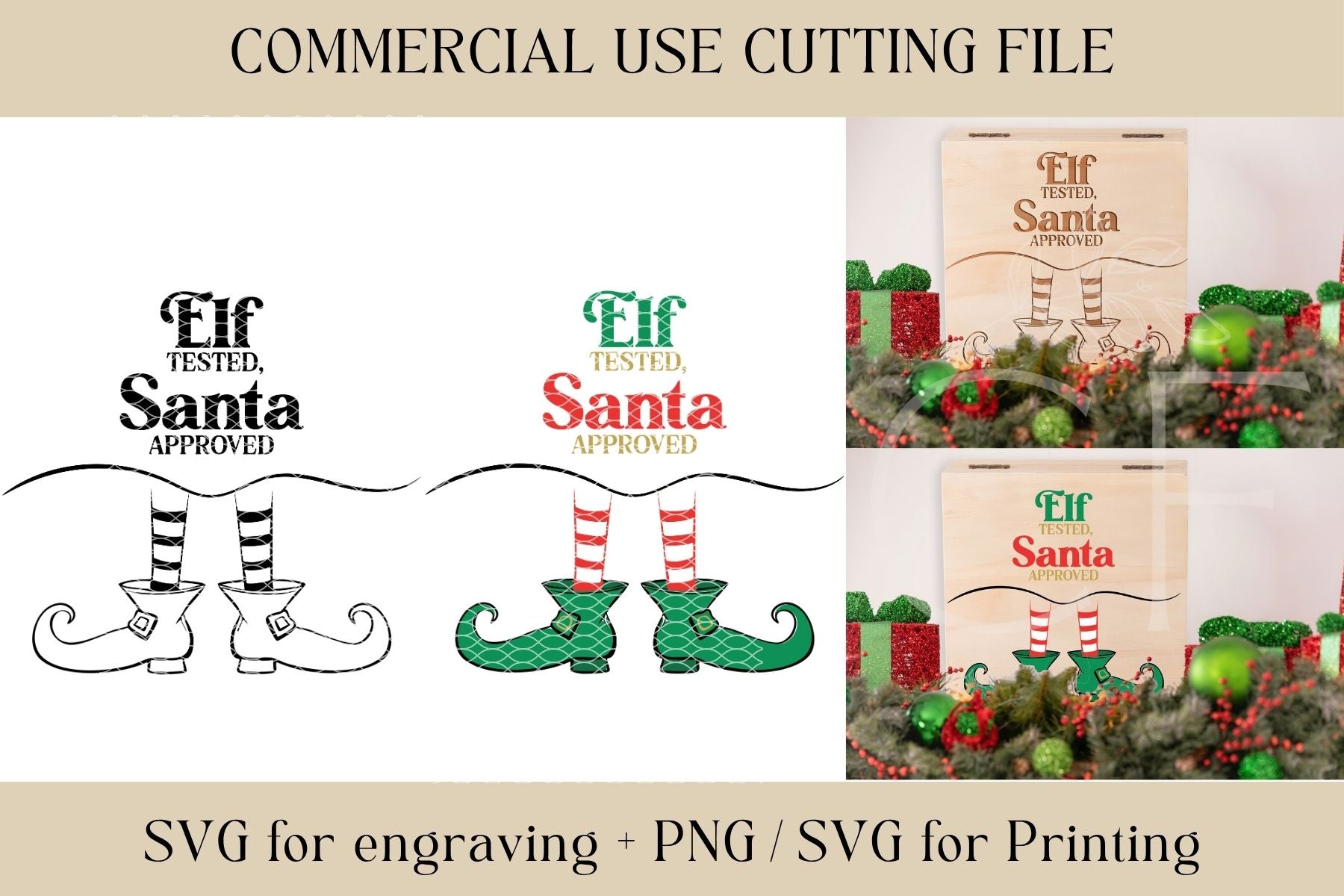 Elf Tested Elf Tested, Santa Approved – Charming Finds Designs