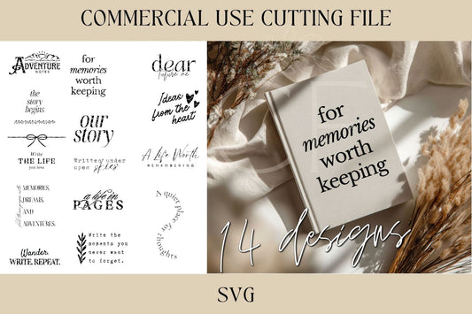 Journal Design Bundle SVG