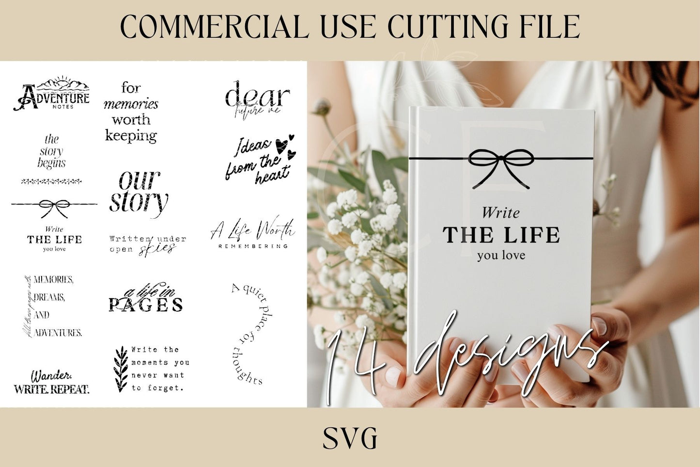 Journal Design Bundle SVG