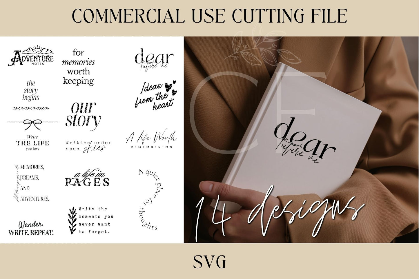 Journal Design Bundle SVG