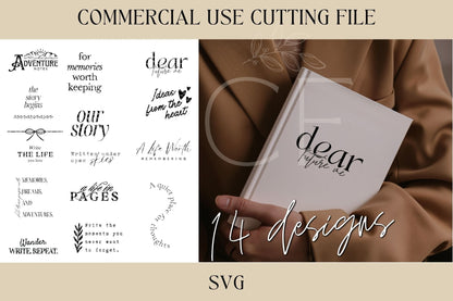 Journal Design Bundle SVG