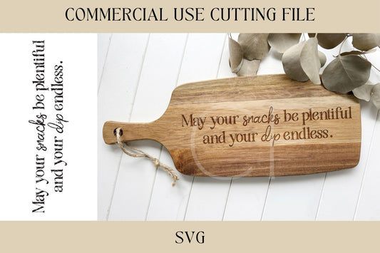 Snacks Be Plentiful Design SVG