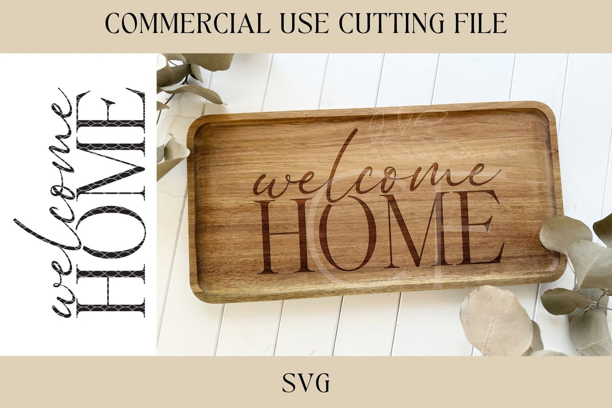 Welcome Home Design 2 SVG – Charming Finds Designs