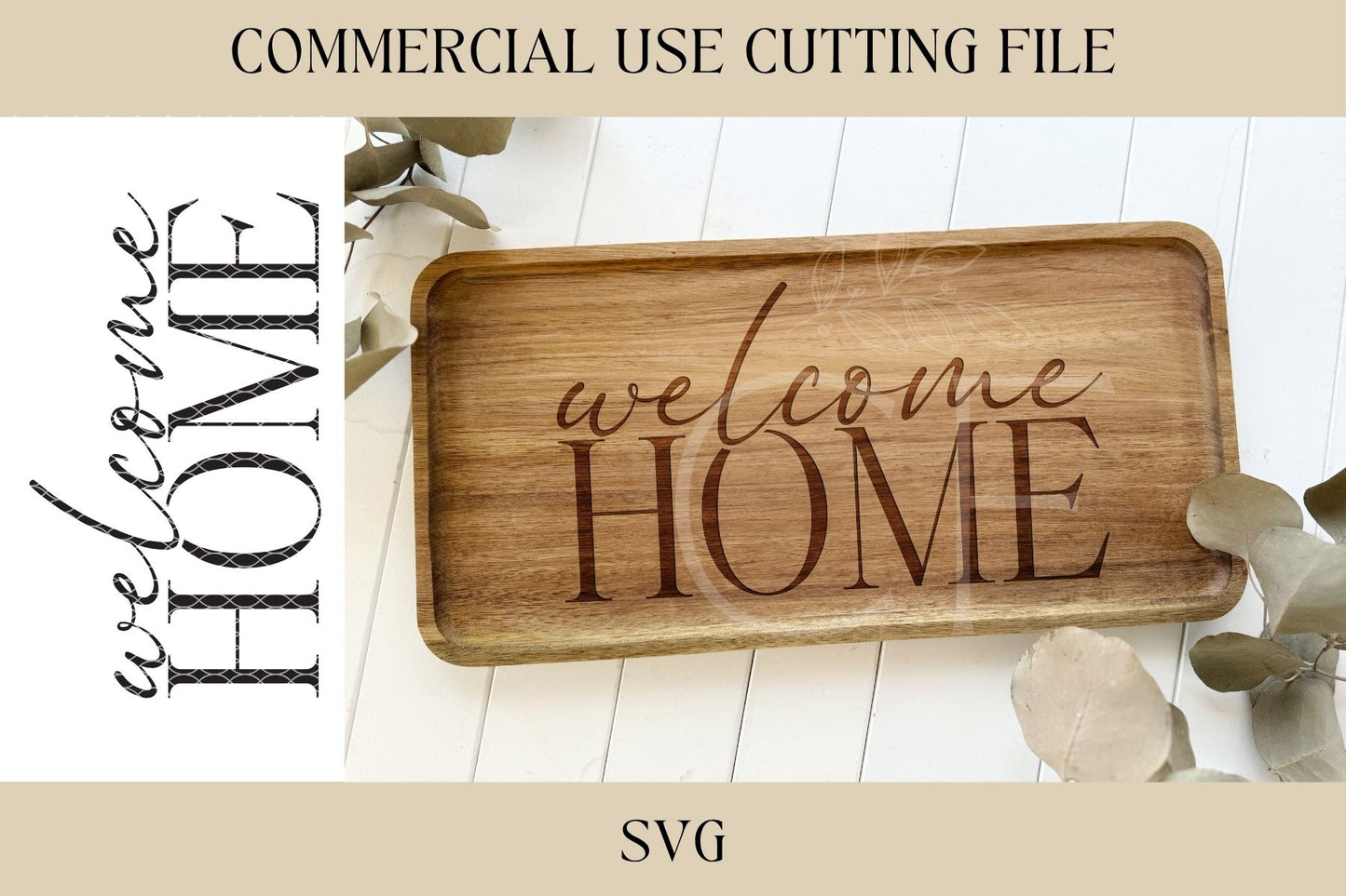 Welcome Home Design 2 SVG