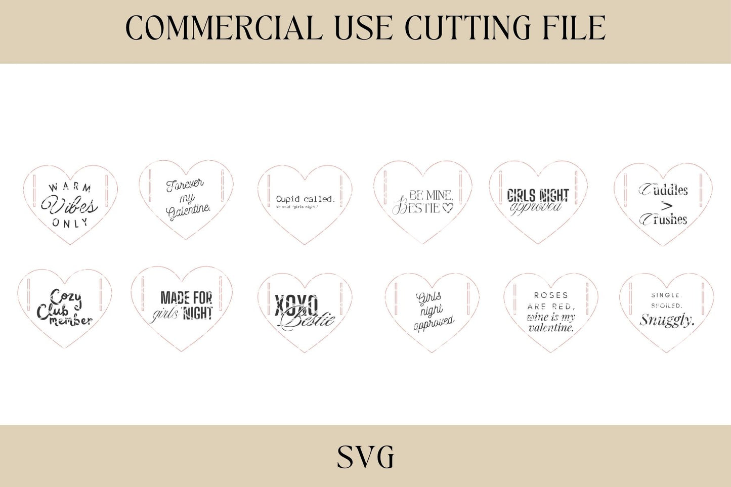 Galentines Blanket Tag Bundle