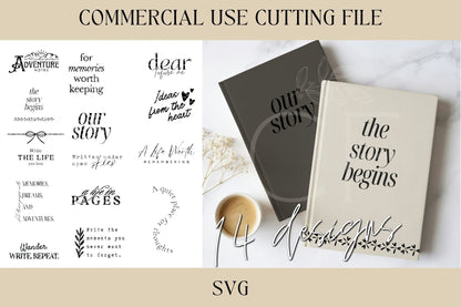 Journal Design Bundle SVG