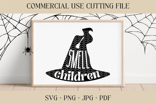 I Smell Children SVG | Halloween SVG, PNG | Fall Sign Cut File | Digital Download | Printable, Cricut & Silhouette